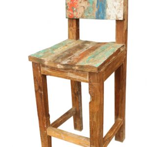Jovi Wooden Bar Chair