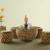 Bowl Wooden Living Set