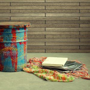 Drum Reclaimed Stool