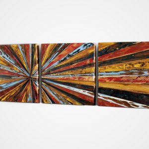 Hoola Wooden Wall Decor Triplet